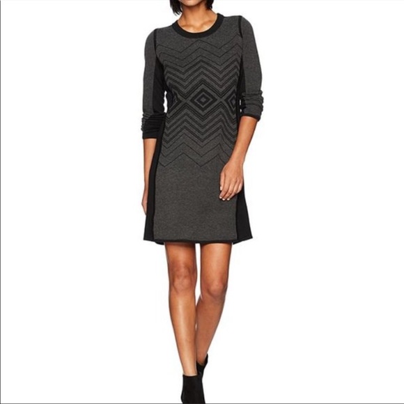 Prana Delia Wool Blend Sweater Dress Sz 